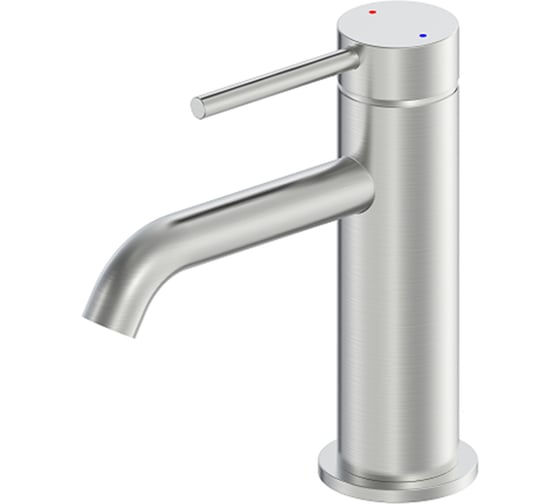 Изображение товара Смеситель для раковины Wonzon & Woghand WONZON _ WOGHAND STICK, Брашированный никель WW-88139017-BN