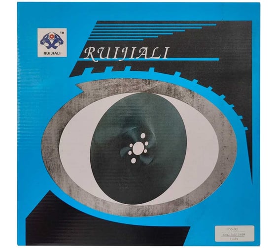 Изображение товара Отрезной пильный диск по металлу RUIJIALI HSS DMo5 M2 TiAlN 300x2.5x32 240 BW 11416