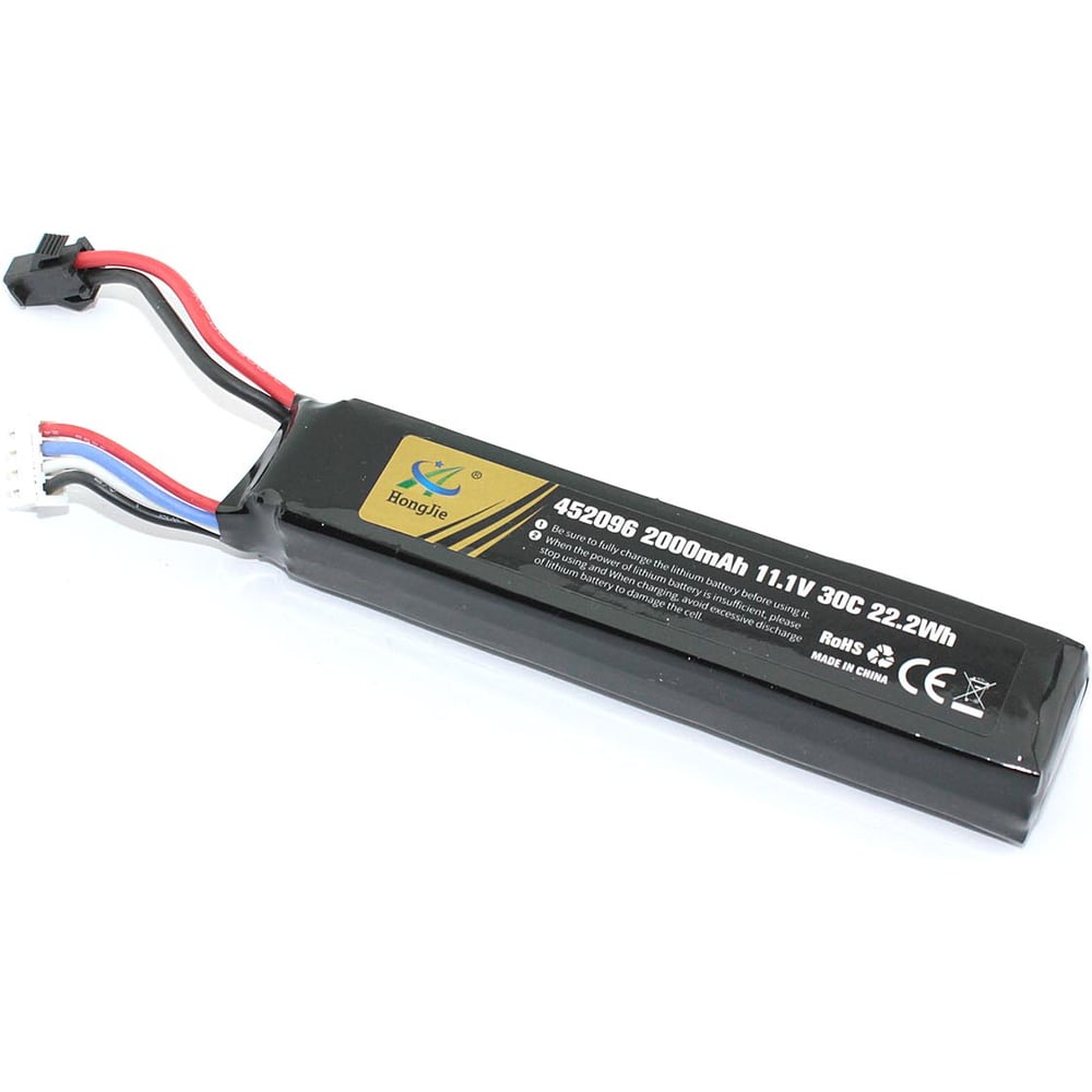 Изображение товара Аккумулятор AMPERIN Li-Pol 11.1v 452096 2000mah