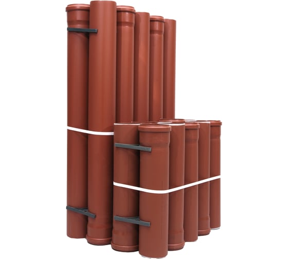 Изображение товара Труба ВР Полимер Ø110 мм 1 м для наружней канализации 0060068218