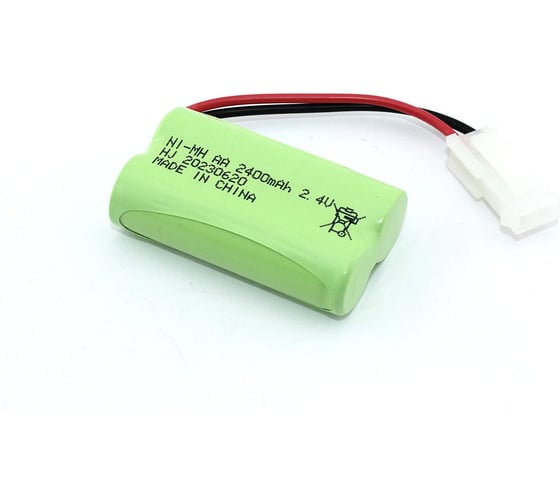 Изображение товара Аккумулятор AMPERIN Ni-MH 2.4V 2400mAh AA Flatpack разъем 5559 096924