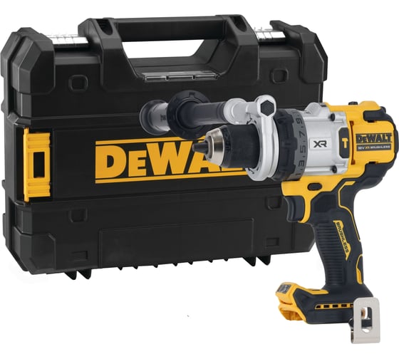Изображение товара Ударная дрель-шуруповерт Dewalt DCD1007NT, 18 В, 2250 об/мин, 38250 уд/мин, без АКБ и ЗУ, в кейсе TSTAK DCD1007NT-XJ