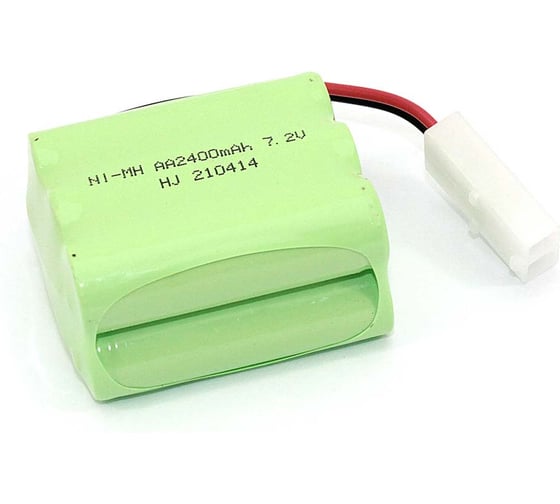 Изображение товара Аккумулятор AMPERIN Ni-Mh 7.2V 2400 mAh AA Row разъем KET-2P 082380