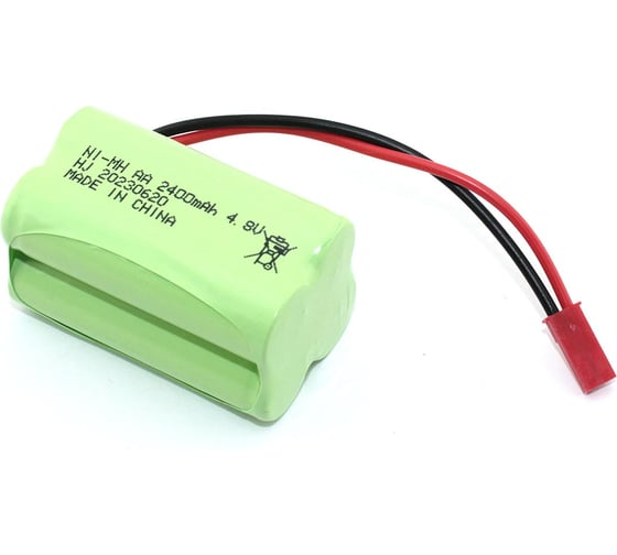 Изображение товара Аккумулятор AMPERIN Ni-Mh 4.8V 2400 mAh AA Row разъем JST 096937