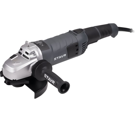 Изображение товара Машина углошлифовая СТАВР 180мм, 2000Вт, Stavr SAG 20-180RS, 8000об/мин, кабель 3м (ключ, бок.рукоятка, кожух) 9030700466