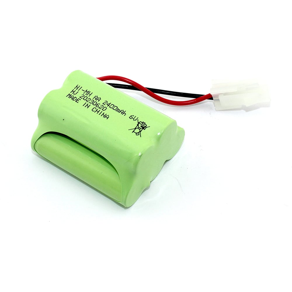 Изображение товара Аккумулятор AMPERIN Ni-Mh 6V 2400 mAh AA Row разъем 5559 (2+3) 096952