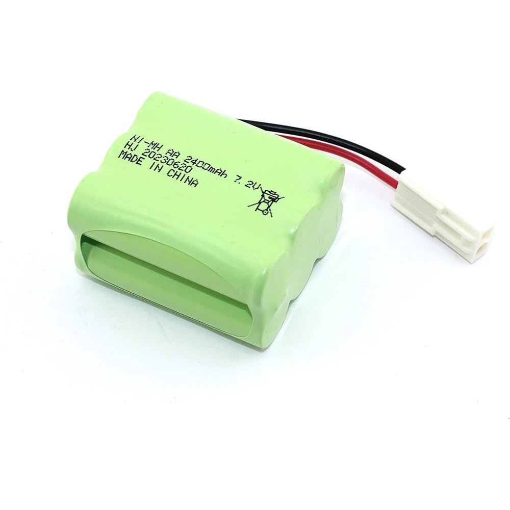 Изображение товара Аккумулятор AMPERIN Ni-Mh 7.2V 2400 mAh AA с разъемом EL-2P