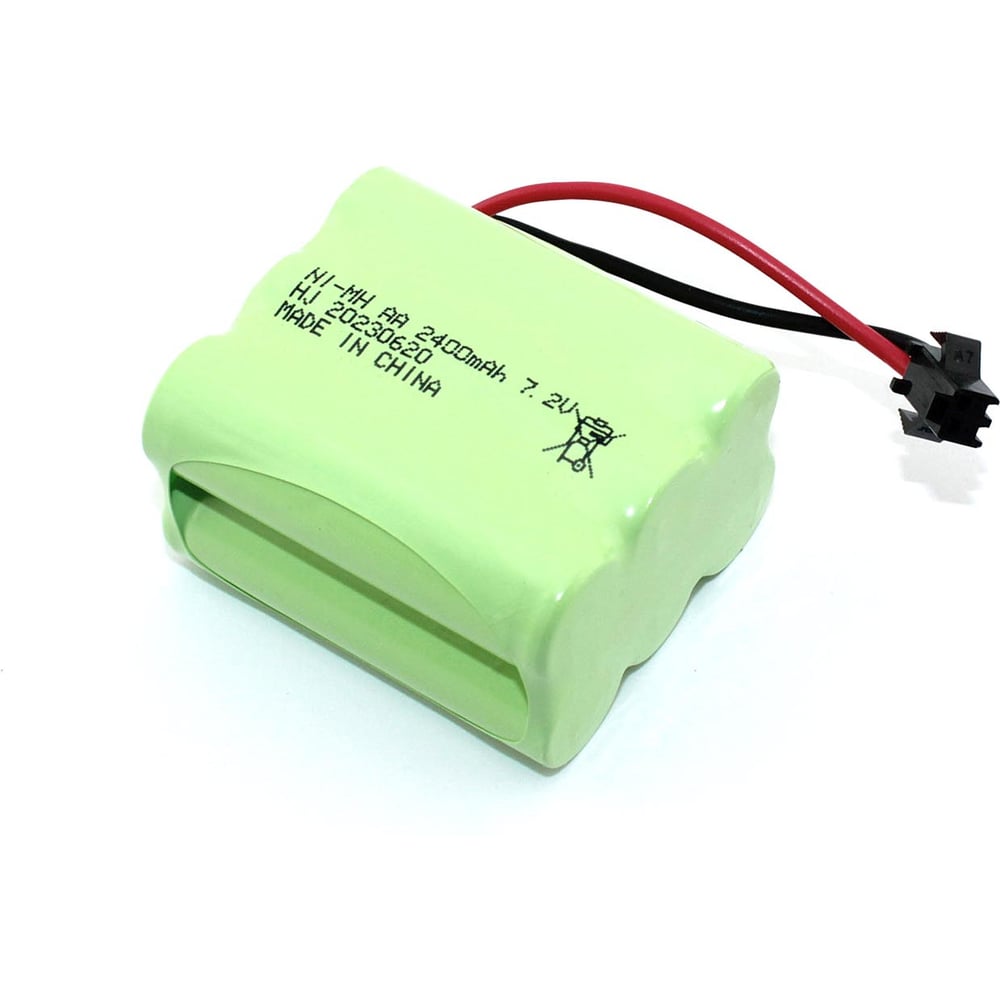 Изображение товара Аккумулятор Ni-Mh 7.2V 2400 mAh AA Row с разъемом SM