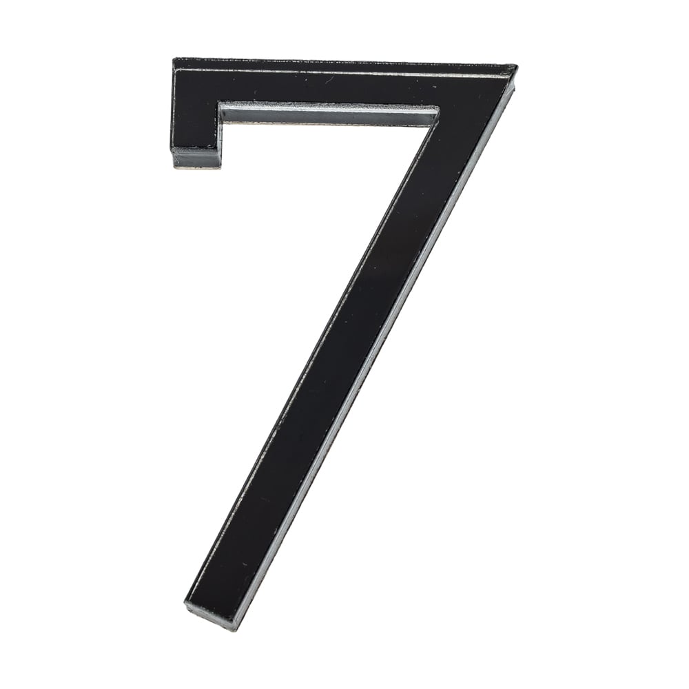 Изображение товара Цифра дверная 7 Brante CLASSIC черная 53 мм