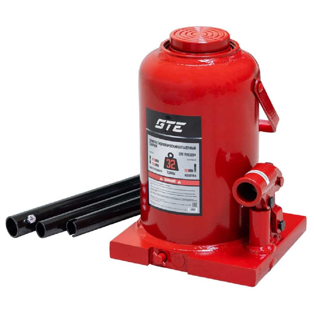 Изображение товара Гидравлический бутылочный домкрат GTE на 32 тонны