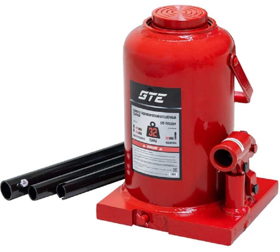 Изображение товара Домкрат гидравлический бутылочный GTE 32т (h min-260мм, h max-420мм, ход штока-160мм) /1/1 GTE-TH93204