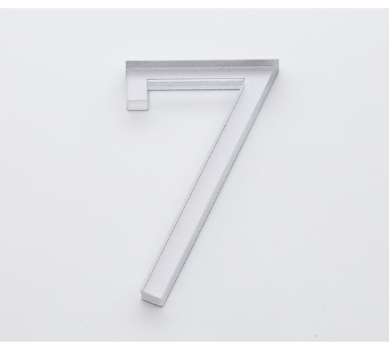 Изображение товара Цифра дверная 7 Brante LOFT 60 мм матовый хром 150186