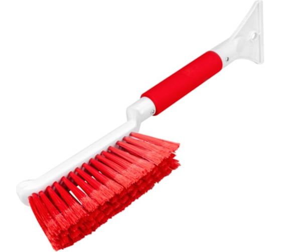 Изображение товара Щетка для снега SKYWAY 41см со скребком мягкая щетина, ручка soft touch S07801029