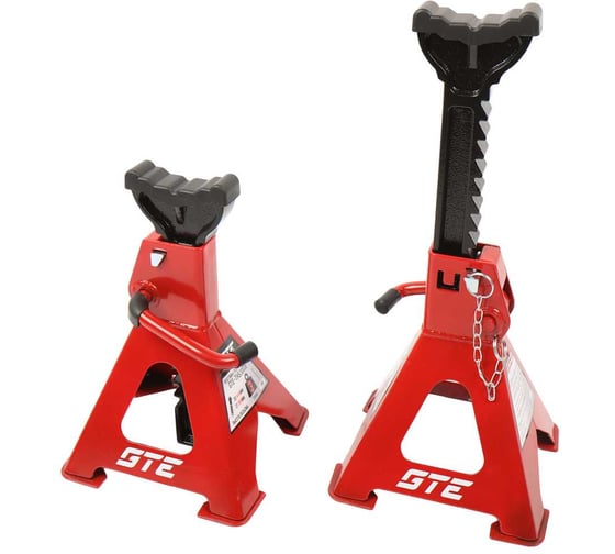 Изображение товара Подставка страховочная GTE 3т (h min-300мм, h max-444мм) 2шт /1 GTE-TH53003E