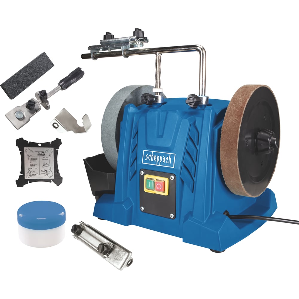 Изображение товара Точильно-шлифовальный станок Scheppach TIGER 5000S мощностью 120 Вт