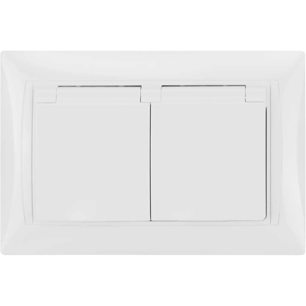 Изображение товара Розетка двойная 2п+з 16А IP44 белая серия Лама TDM ELECTRIC SQ1815-0060