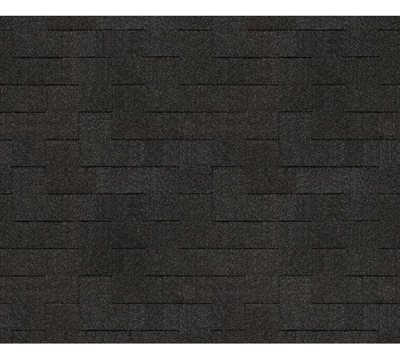 Изображение товара Гибкая черепица DOCKE PIE EURASIA/ЛАБИРИНТ/ Чёрный ZRKP-1255