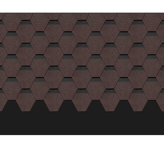 Изображение товара Гибкая черепица DOCKE PIE PREMIUM/ШЕФФИЛД/ Корица ZRSF-1070