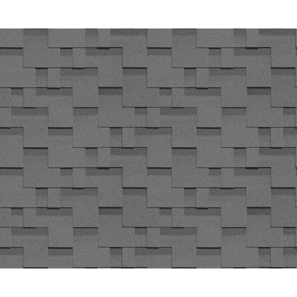 Изображение товара Гибкая черепица DOCKE PIE STANDARD/ТЕТРИС/ Серый ZRST-1045