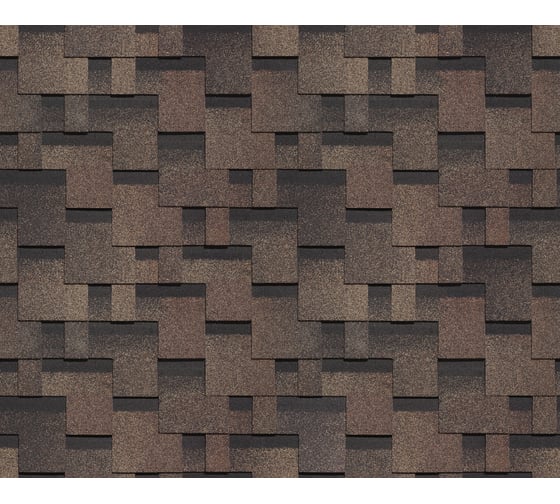Изображение товара Гибкая черепица DOCKE PIE PREMIUM/ГЕНУЯ/ Трюфель ZRSE-1082