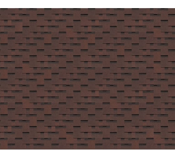 Изображение товара Гибкая черепица DOCKE PIE PREMIUM/ГЕНУЯ/ Зрелый каштан ZRSE-1175