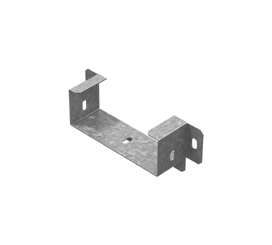 Изображение товара Универсальный ввод трассы в стену OSTEC для лотков 200x100, толщина 1,2 мм, Сендзимир цинк УВТС-200х100-1,2-СЦ