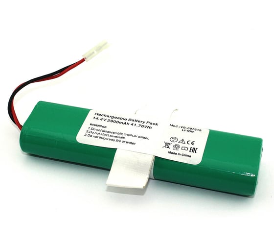 Изображение товара Аккумулятор AMPERIN для Moneual MBOT 900 / MBOT 950 / ETA Raggio 14.4V 2900mAh 097819