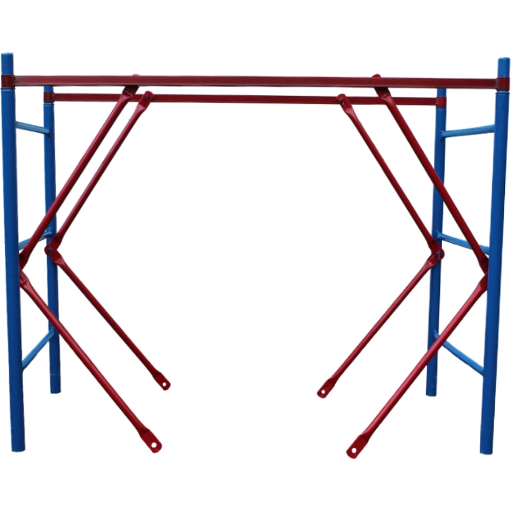 Изображение товара Секция вышки-туры ООО РИЗ Флагман ВСП 0,7x1,6 SEKВF07 сталь красный синий