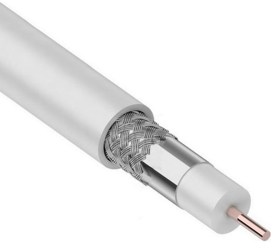 Изображение товара Коаксиальный кабель Ruichi RG-6U CCS/Al 75 Ом 100m 113045