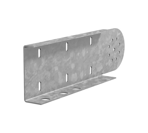 Изображение товара Вертикальный шарнирный соединитель OSTEC для лестничного лотка ЛКР высотой 110 мм, толщина 2,5 мм, Сендзимир цинк ВШСЛКР-110-2,5-СЦ