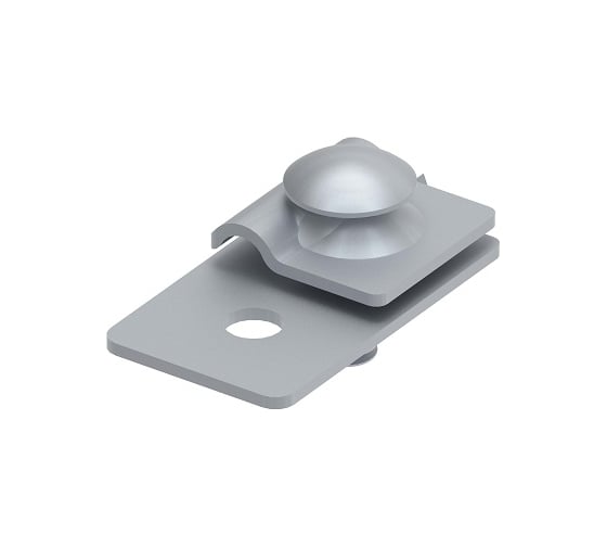 Изображение товара Соединитель токоотвода OSTEC с отверстием, гор. цинк МС-061-ГЦ