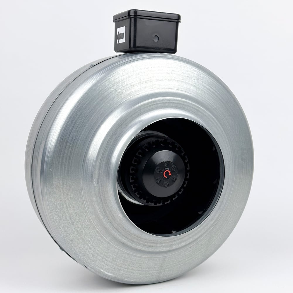 Изображение товара Канальный вентилятор ВКК-150М круглый металлический с защитой IP44