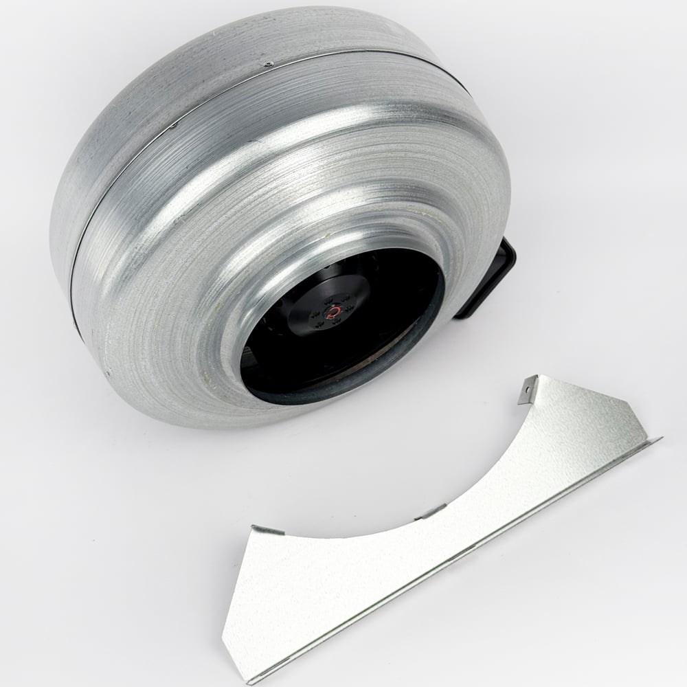 Изображение товара Канальный вентилятор ВКК-150М круглый металлический с защитой IP44