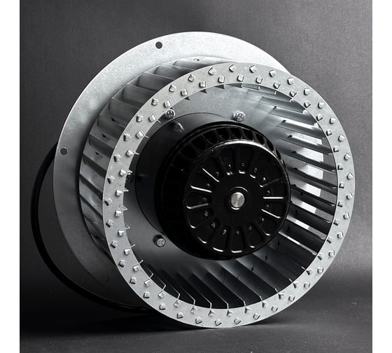 Изображение товара Мотор-колесо MES диаметр 250 мм центробежное для прямоугольных вентиляторов KRAFTAIR RE250F-4D-AC0E