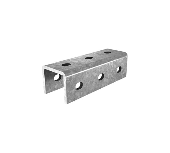 Изображение товара Крепление профиля OSTEC СТРАТ приварное, одинарное, толщина 5 мм, гальван. цинк КПРО-5,0-ЭЦ