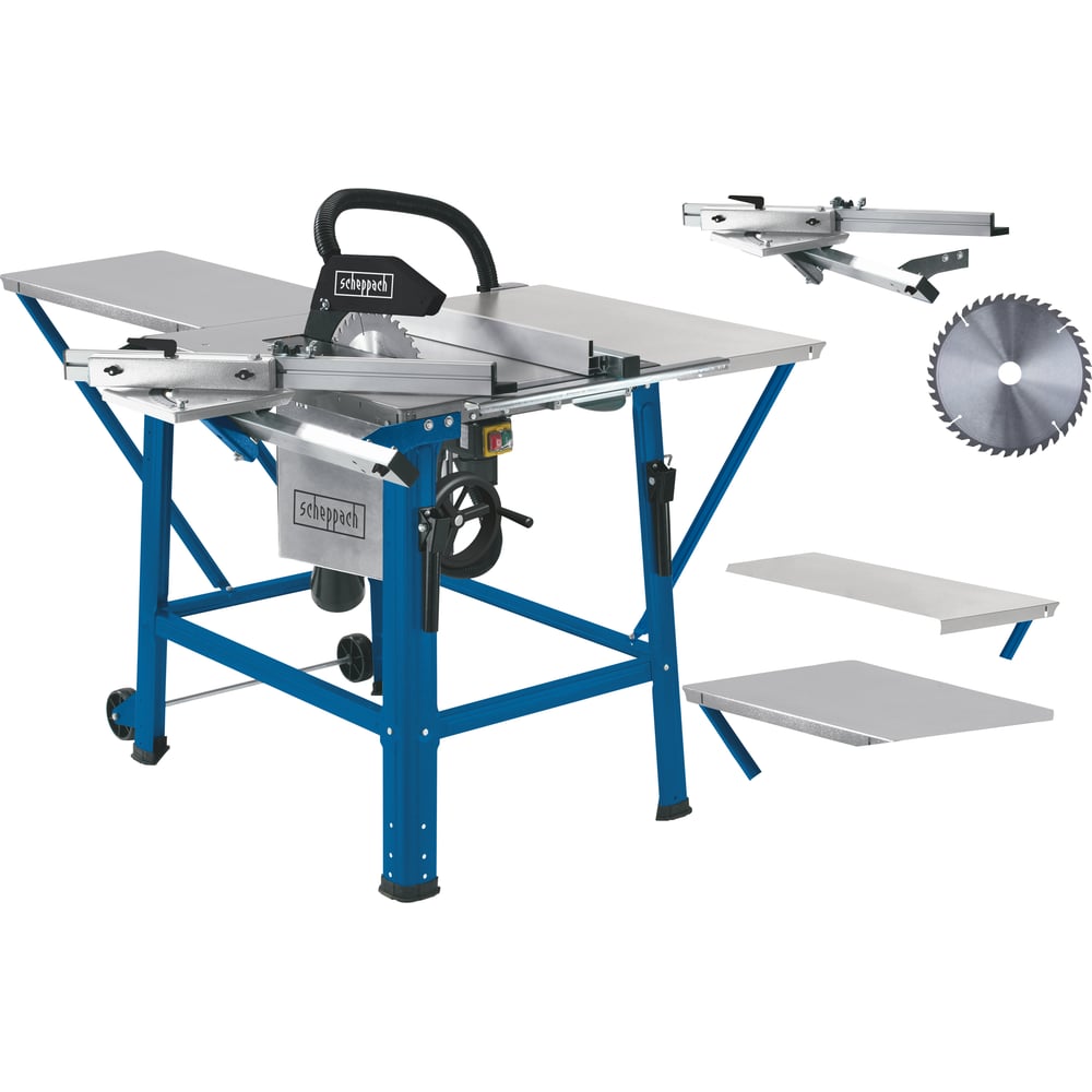 Изображение товара Настольная пила Scheppach TS310 2200 Вт с системой пылеудаления