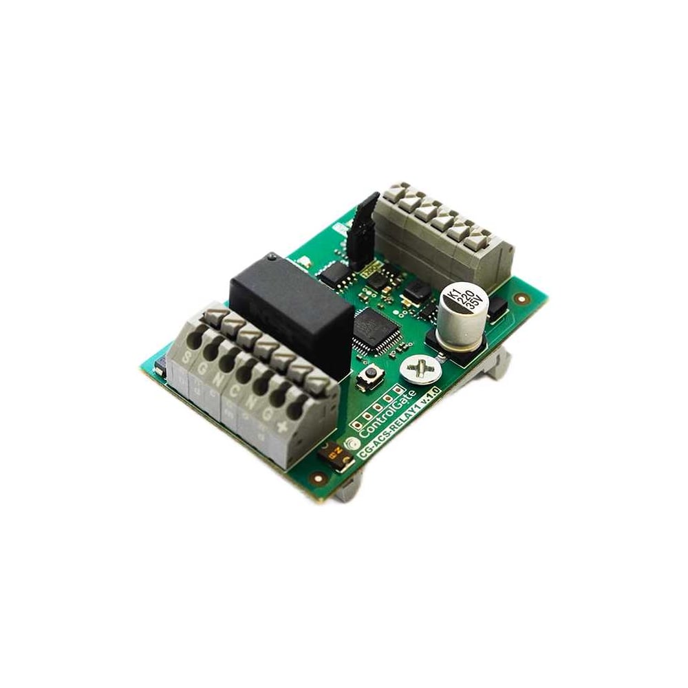 Изображение товара OSDP реле ControlGate CG-ACS-Relay1 для систем безопасности и автоматизации