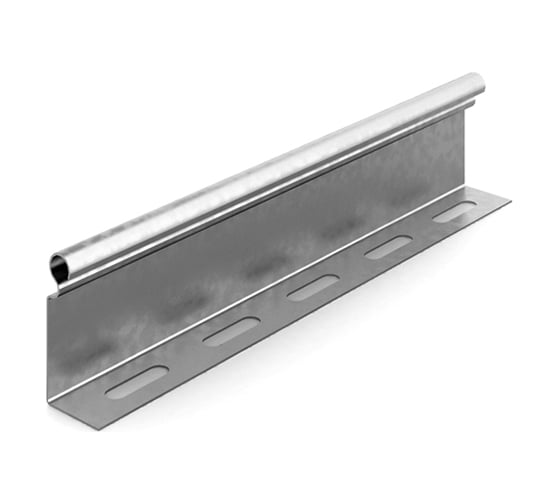 Изображение товара Перегородка OSTEC универсальная в лоток УЛ 200x3000, толщина 1 мм, Сендзимир цинк ПЛПТУЛ-200х3000-1,0-СЦ