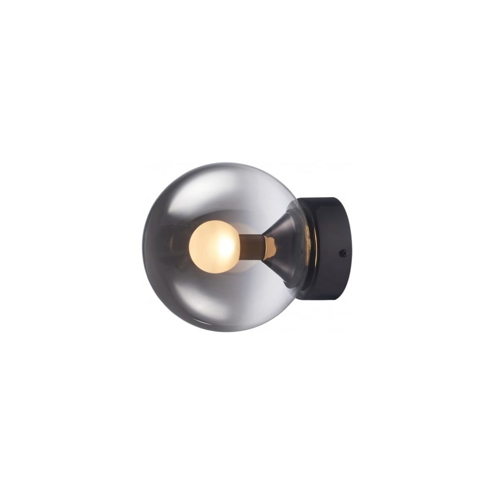 Изображение товара Накладной светодиодный светильник iLEDEX Aura 8615W-1S BK-SM стиль модерн