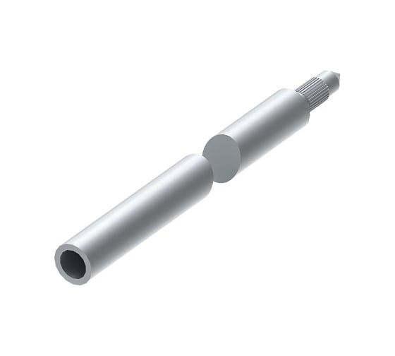 Изображение товара Стержень заземления OSTEC L-1500 с цапфой D16 quick, гор. цинк МЗ-160-ГЦ