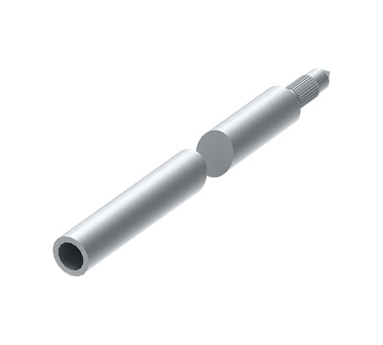 Изображение товара Стержень заземления OSTEC L-1500 с цапфой D20, гор. цинк МЗ-200-ГЦ