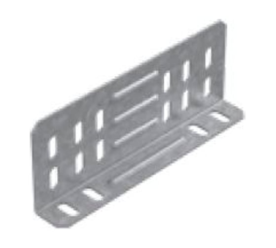 Изображение товара Соединитель лотковый универсальный модернизированный OSTEC для лотка высотой 200 мм, толщина 1,0 мм, Сендзимир цинк СЛУМ-200-1,0-СЦ