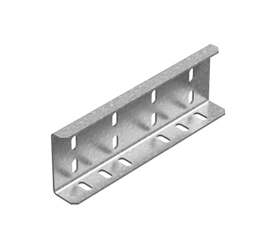 Изображение товара Соединитель боковой OSTEC к лоткам ПЛК высотой 60 мм, толщина 2,0 мм, Сендзимир цинк СБП-60-2,0-СЦ