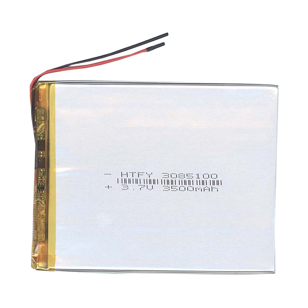 Изображение товара Аккумулятор Li-Pol AMPERIN 3.7V 3500mAh 100х85х3 мм 2pin