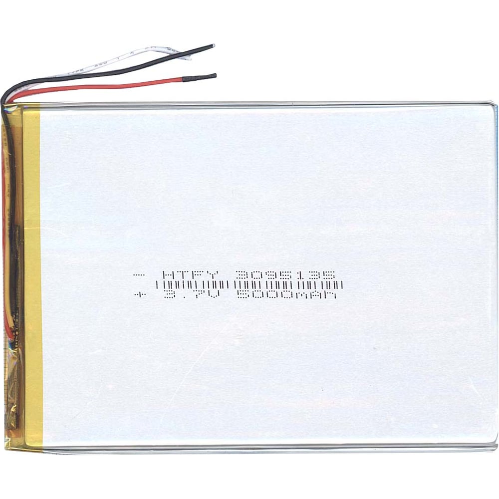 Изображение товара Аккумулятор AMPERIN Li-Pol 3pin 3.7V 5000mAh 017375