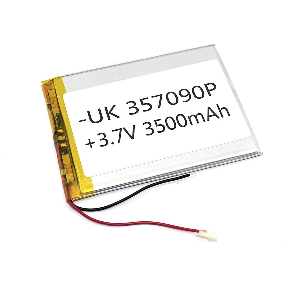 Изображение товара Аккумулятор Li-Pol AMPERIN 3.7V 3500mAh 2pin 086250