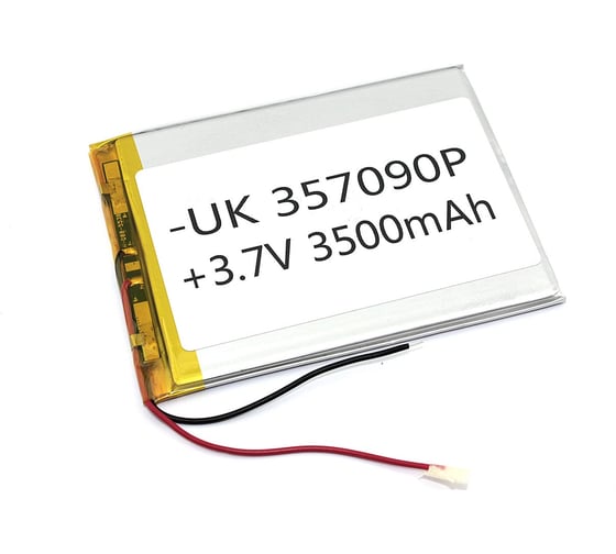Изображение товара Аккумулятор AMPERIN Li-Pol батарея 3.5*70*90мм 2pin 3.7V/3500mAh 086250