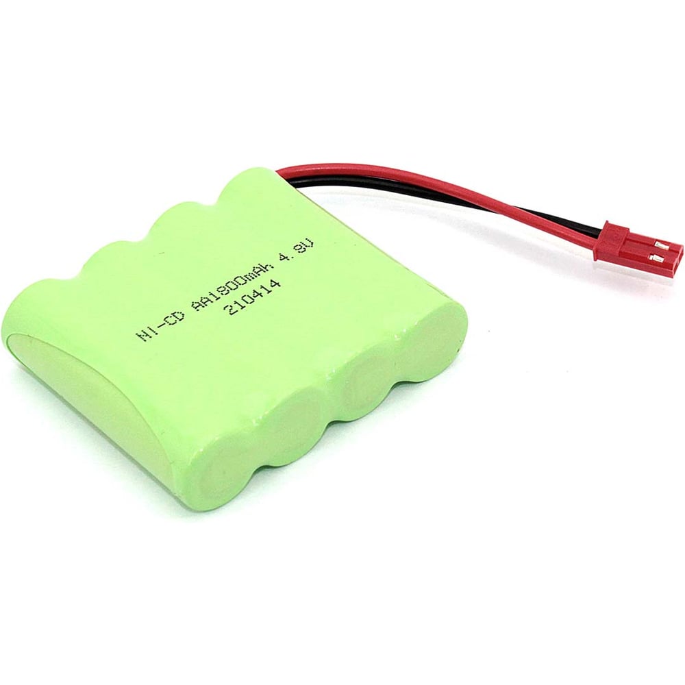 Изображение товара Аккумулятор AMPERIN Ni-Cd 4.8V 1800mAh AA Flatpack с разъемом JST