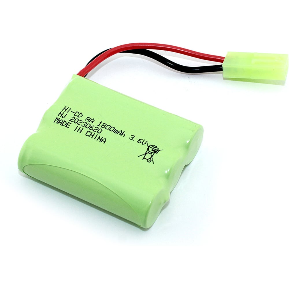 Изображение товара Аккумулятор Ni-Cd 3.6V 1800mAh AA Tamiya Flatpack AMPERIN