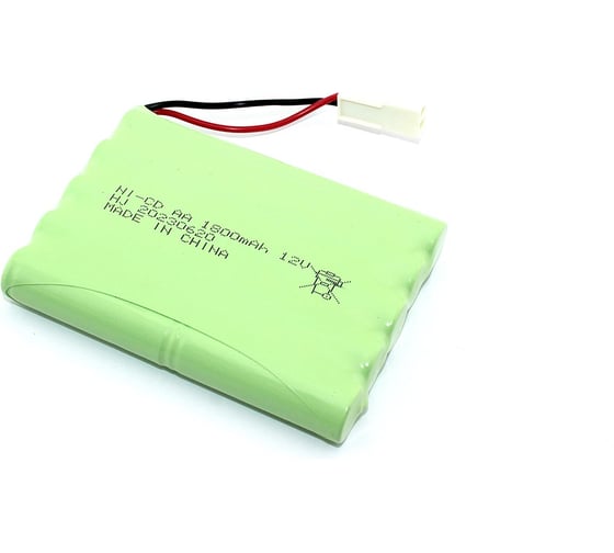 Изображение товара Аккумулятор AMPERIN Ni-cd 12V 1800mAh AA Flatpack разъем EL-2P 096881